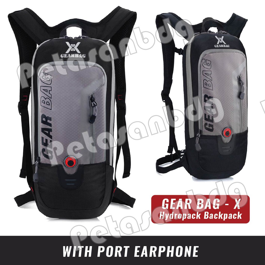 PTS -Gear Bag Running Hydropack PTS Cycling WITH EARPHONE HOLE -13096