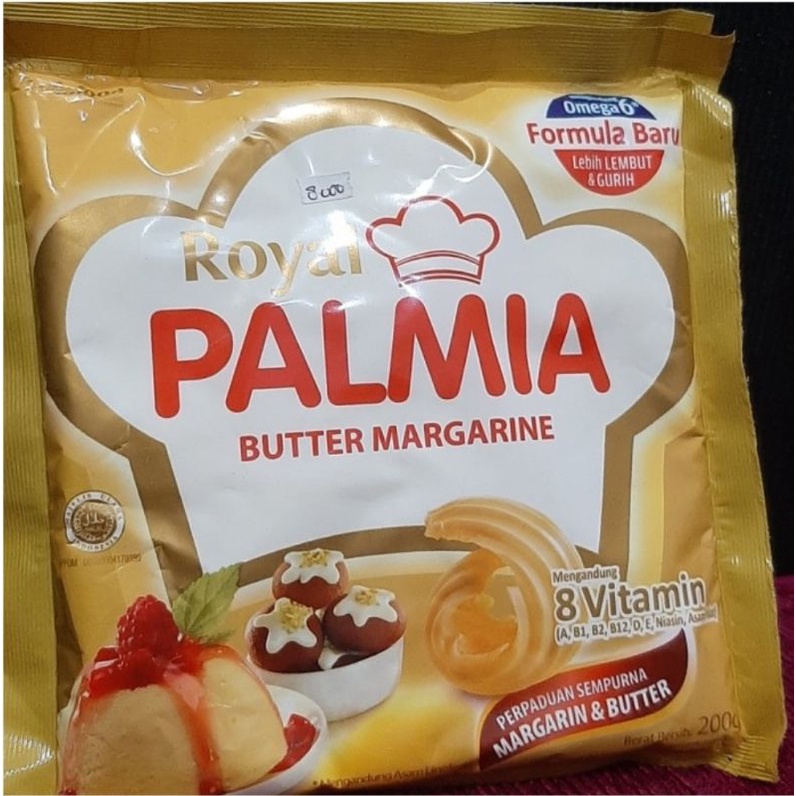 

ROYAL PALMIA Butter Margarin 200gr