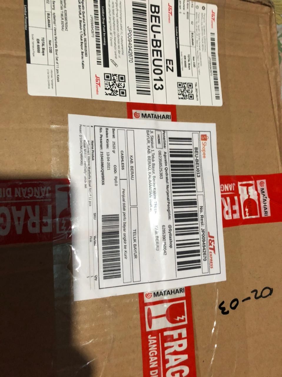 Kotak Makan - Fit+daily Lunch Set