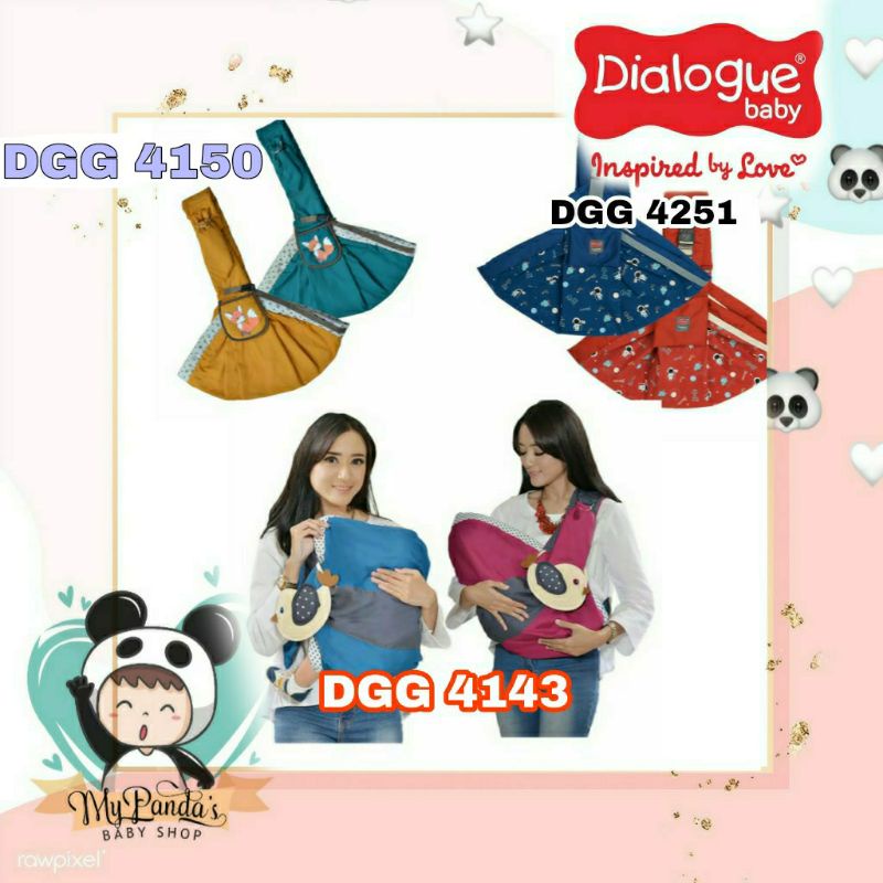 DIALOGUE Baby Gendongan Samping Bayi karakter lucu Murah Karawang