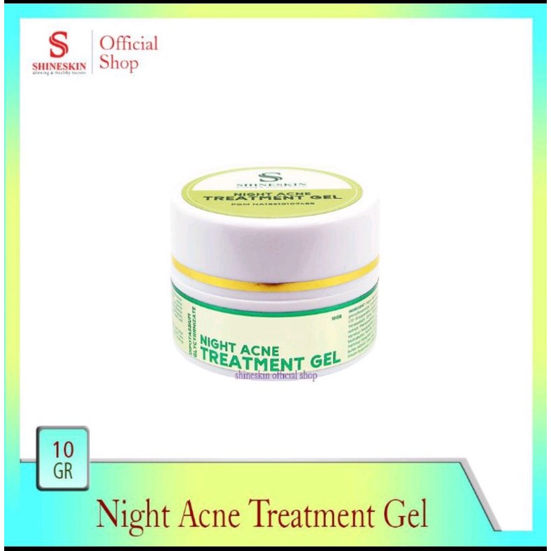 SHINESKIN NIGHT ACNE TREATMENT GEL