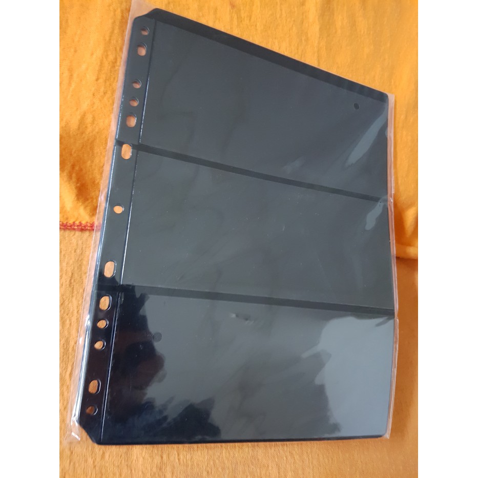 

Asesoris album perangko. Refill album isi 3 baris untuk SS