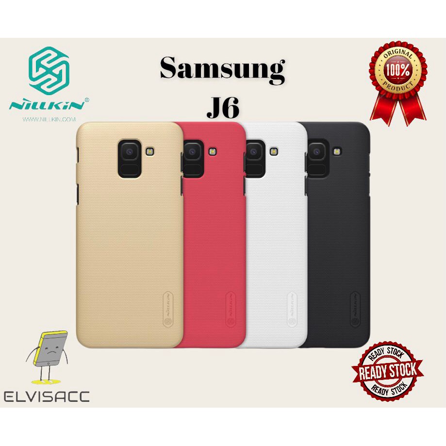 SAMSUNG GALAXY J6 NILLKIN HARDCASE FROSTED SHIELD ORIGINAL HARDCASE