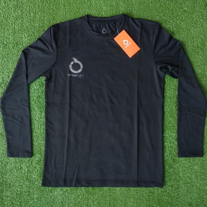 MANSET LENGAN PANJANG ORTUSEIGHT BASELAYER LS/LONG SLEEVE - BLACK