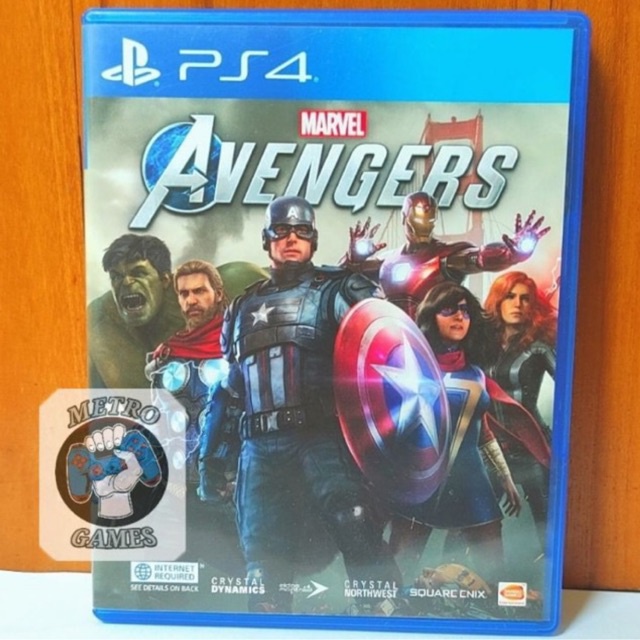 PS4 Avengers PS4 Kaset Marvel Avenger Playstation PS 4 5 CD BD Game captain america iron man hulk thor spiderman games Games Ps4 Ps5 Region 3 Reg Asia