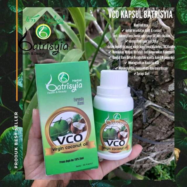 

VCO kapsul Batrisyia Herbal