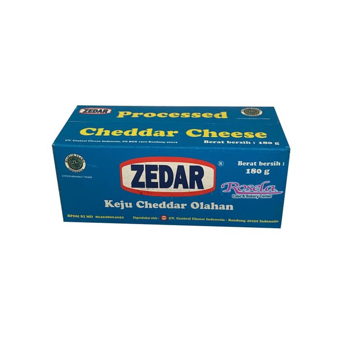 

ZEDAR Keju Cheddar Olahan 180 gram
