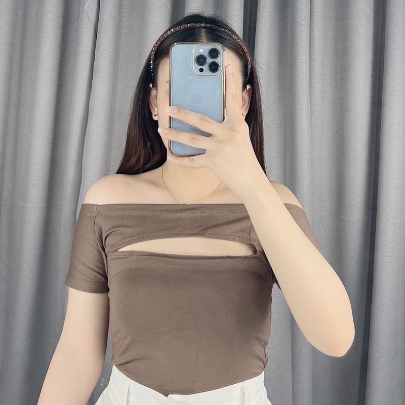 Sabrina cut out Top | Atasan sabrina 237