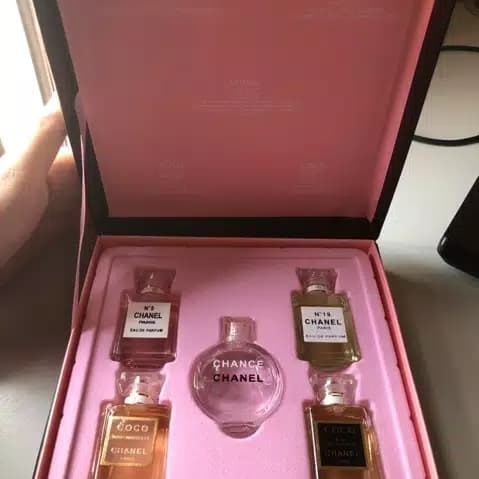 Parfume Miniature Chanel 5in1 / Chanel Parfume mini box