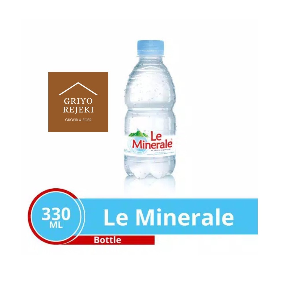 

Le Mineral Air Mineral Botol 330Ml 1 Karton/Dus (24)