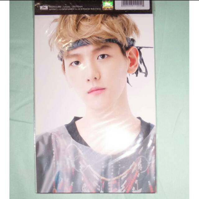 Baekhyun Growl photocard - sm official merch