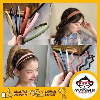 Image of MURMURE.ID | BANDO KOREA DOFF POLOS 0.8 CM BANDO MATTE 1.1CM BANDO KOREA TIPIS 0.4CM HA114