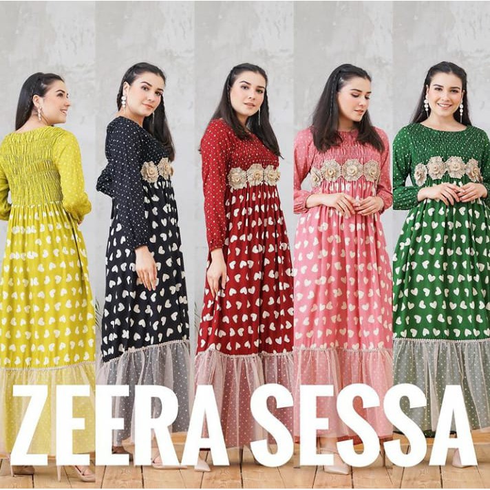 daster arab zeera sessa ori / daster kekinian gamis cantik