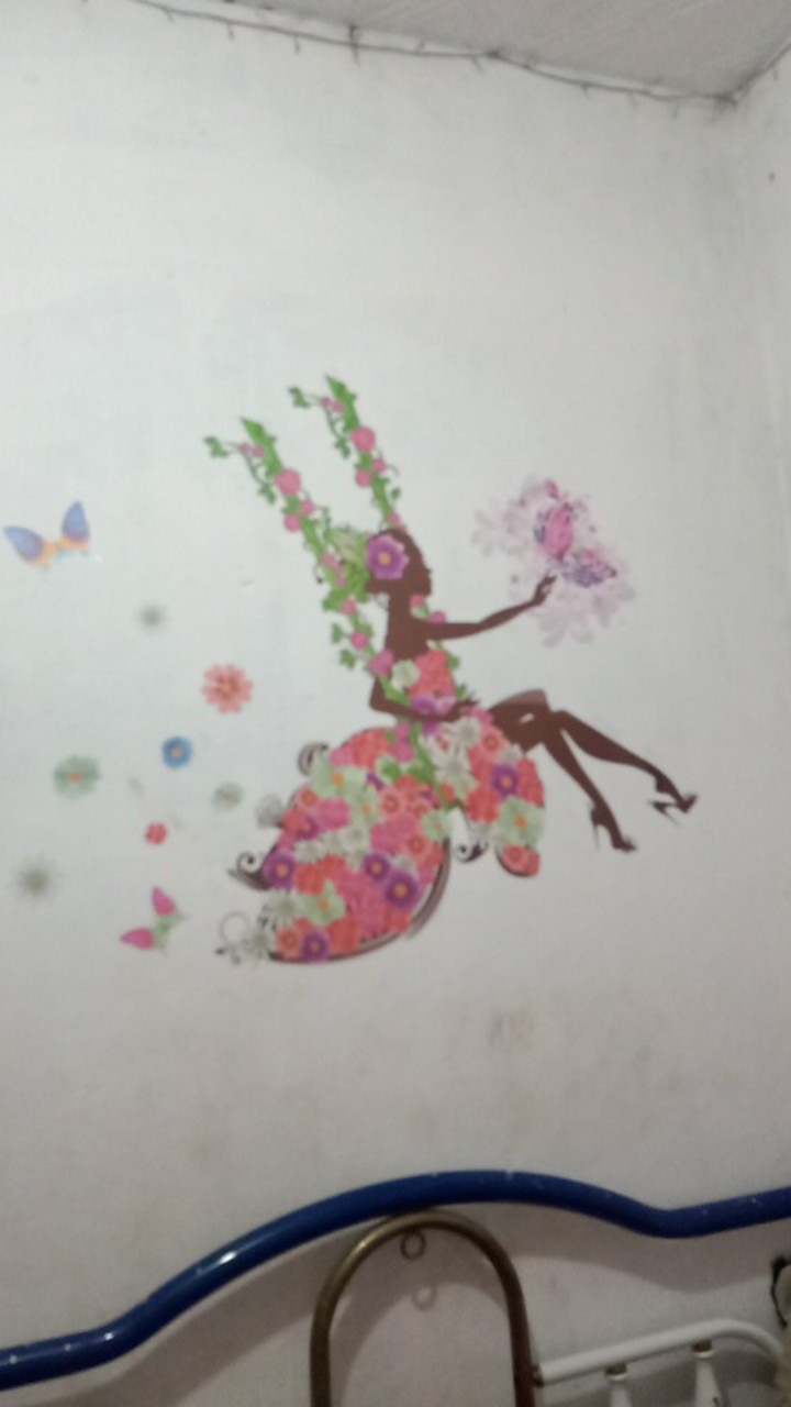Wall Sticker  Flower Fairy Sk 9004