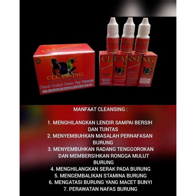 kibasari Cleansing/obat gurah