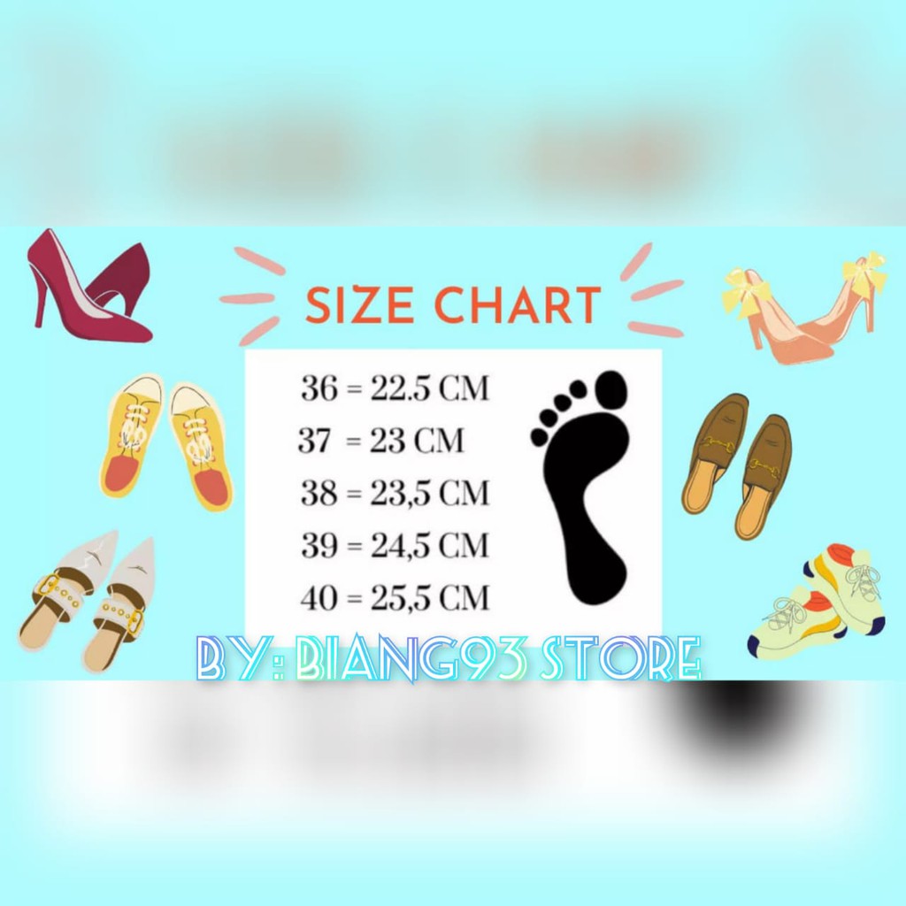 Wedges slop smile wanita