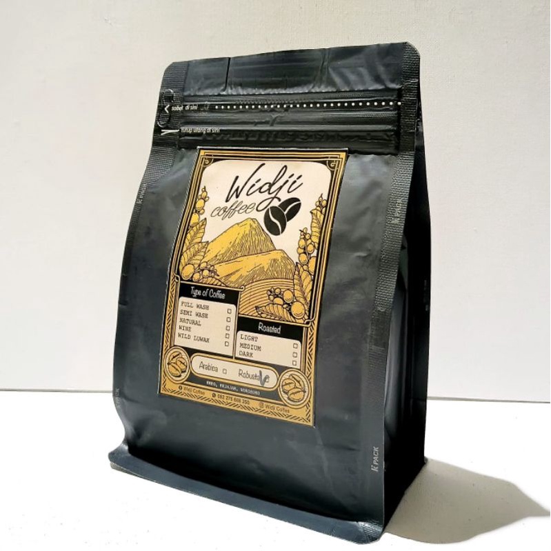 

Kopi Robusta Widji Coffee khas lereng Dieng @250gr @100gr