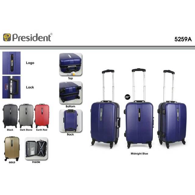 koper president 20 inch cabin size / koper president cabin 5259 24 inch  / president 5259 28 inch