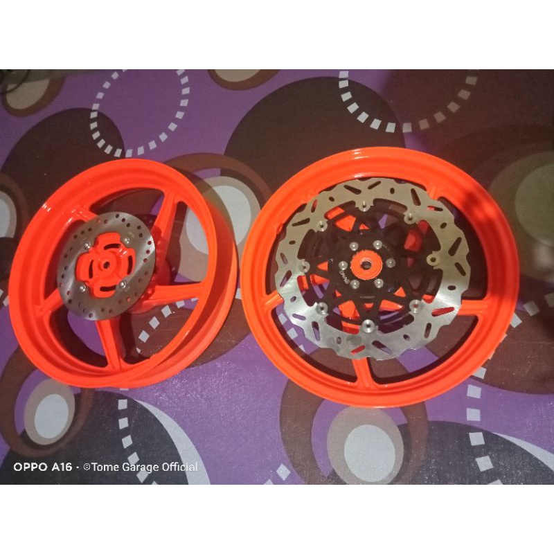 Velg CBR k45 PNP ninja Special Custom disc depan