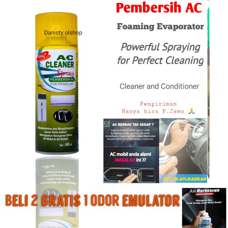 AC refresher beli 2 gratis Penghilang bau apek Air refresher pembersih AC penyegar udara