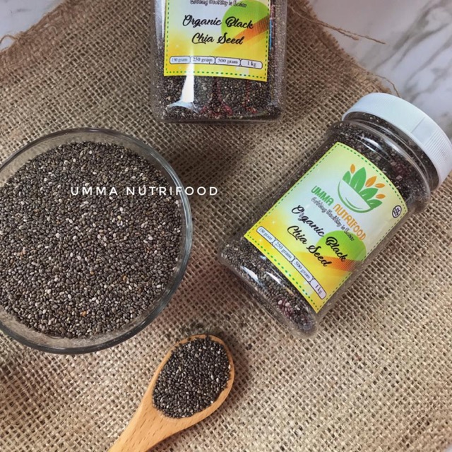 

Organic Black Chia Seed 250gr