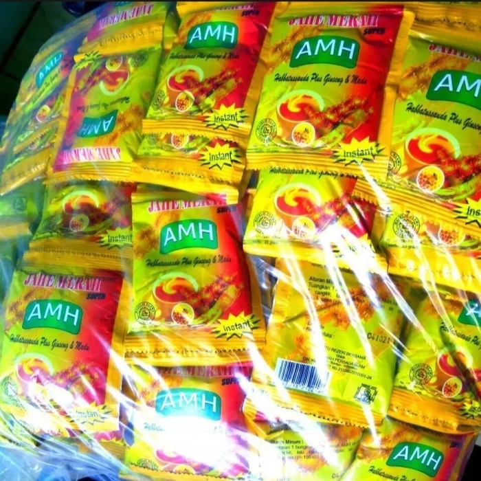 

JAHE AMANAH PLUS MADU ISI 12 SACHET/JAHE MERAH AMH