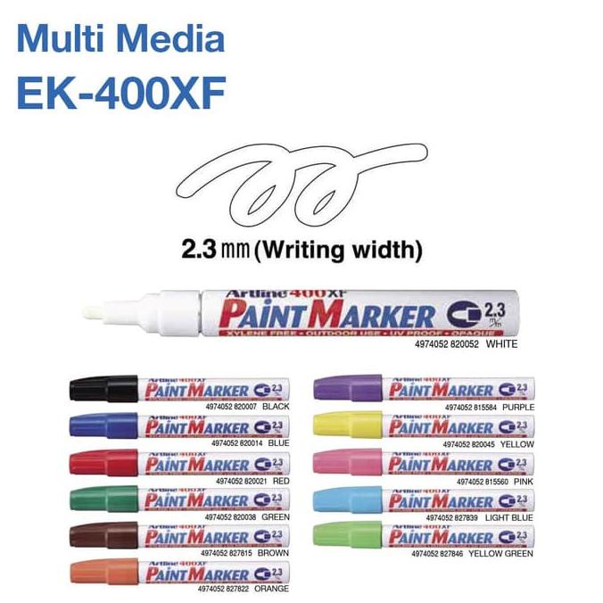 

[COD] Spidol Paint Marker Artline EK-400XF SPECIAL Kode 1036