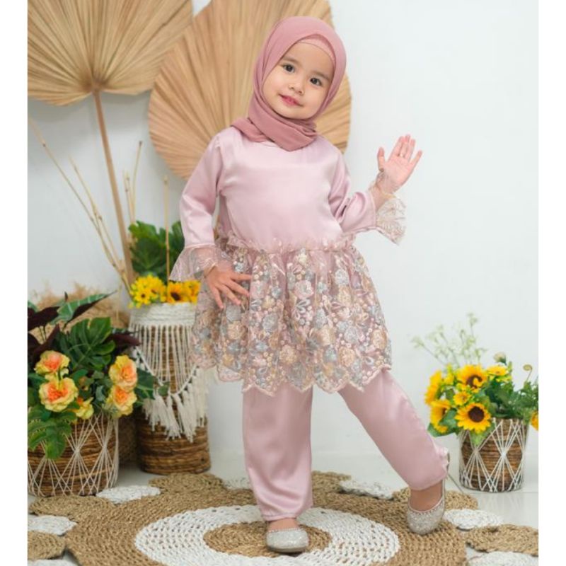 Afsheenastore One Set Rayya Cetta / Setelan Anak Dan Couple