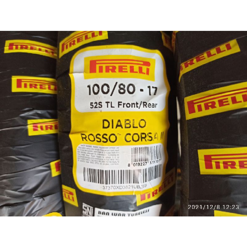 Pirelli diablo rosso corsa2 100/80-17