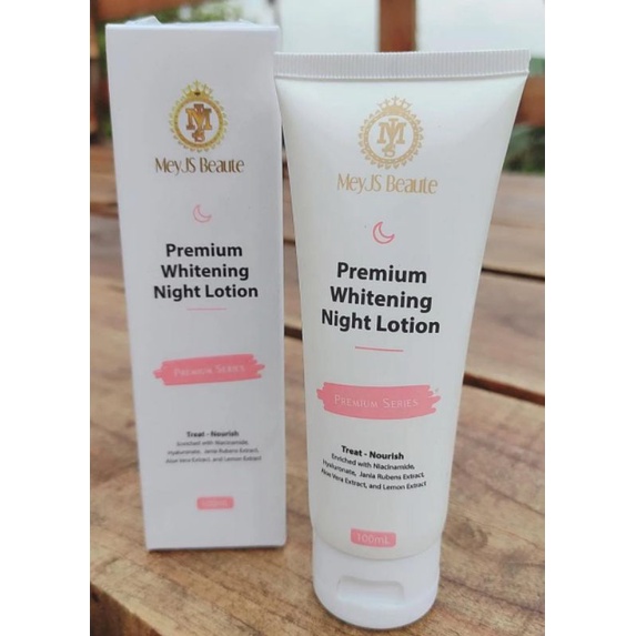 (ECER) NIGHT LOTION BY MJS BEAUTE / PREMIUM WHITENING NIGHT LOTION BY MJS BEAUTE