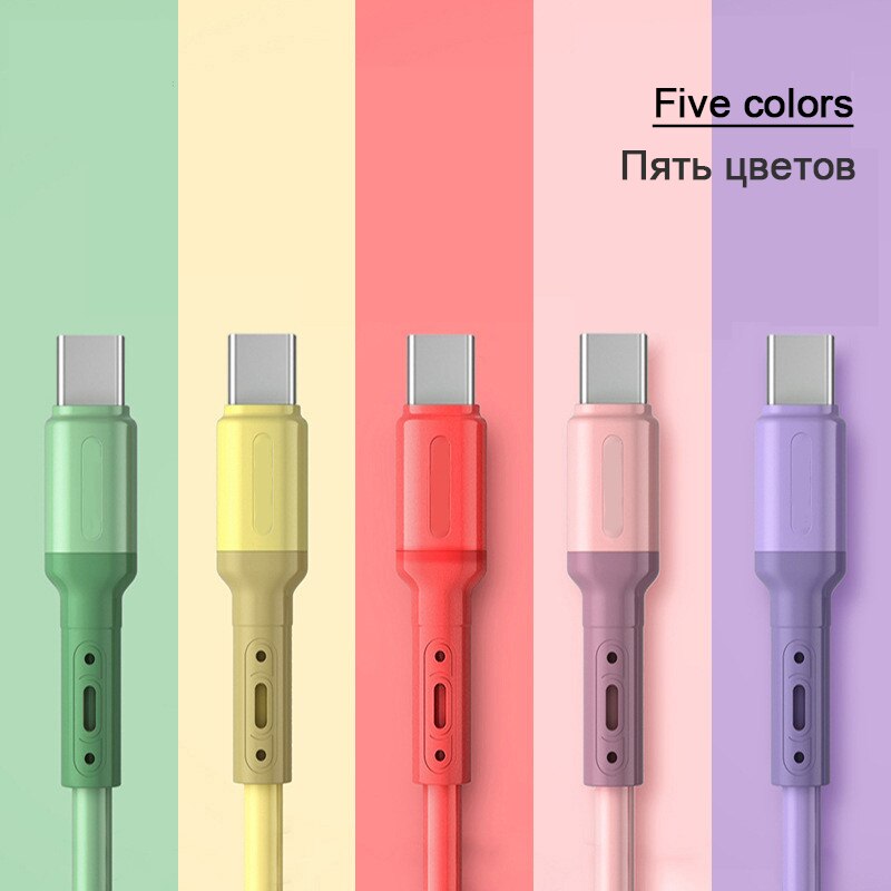 Kabel Data Charger Micro Usb Tipe C 5a Fast Charging Untuk Android