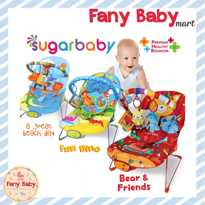 SUGAR BABY PREMIUM HEALTHY BOUNCER / 3 RECLINE