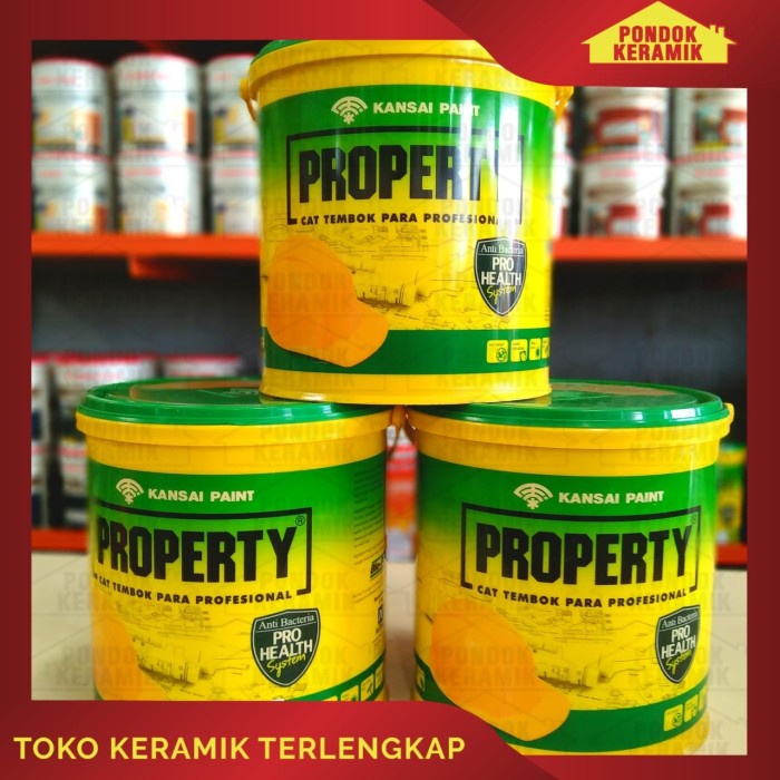 CAT TEMBOK PROPERTY KANSAI PAINT WHITE HALL 5 KG
