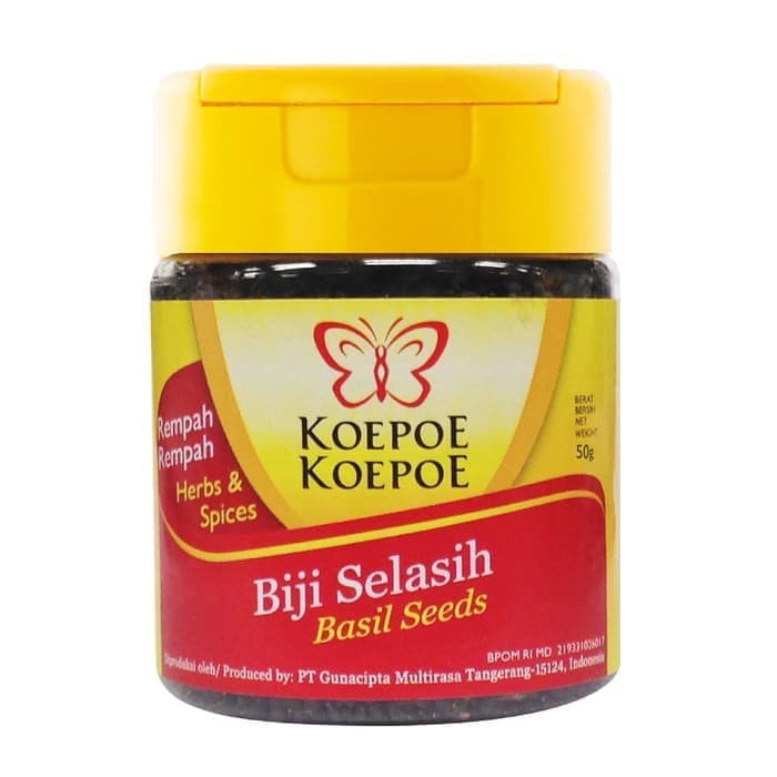 

Koepoe Koepoe Biji Selasih - 50 gr