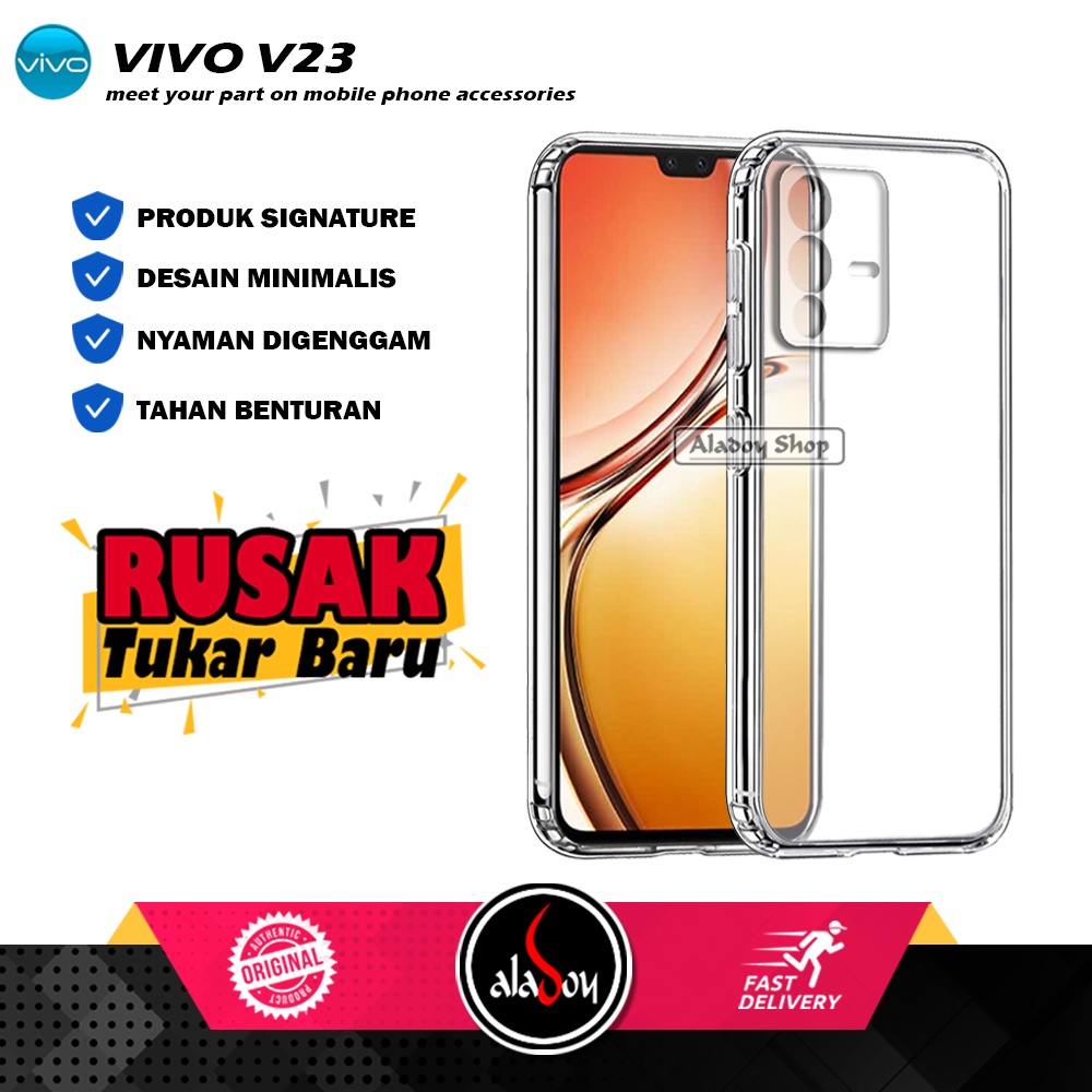 PROMO Case VIVO V23 5G Ultrathin Cristal Clear Premium Softcase