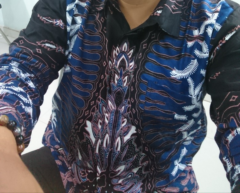 Kemeja Batik Lengan Panjang Size M L Xl Xxl Xxxl