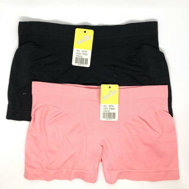 IVSHOP - Celana Dalam Boxer Rajut Wanita Sofie 3074 Cd Cewek Segi Empat Strech Premium Muat Besar