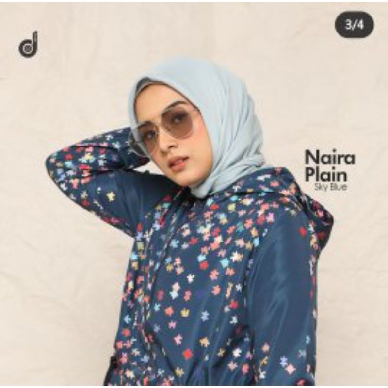 Naira plain by DEENAY SCARF