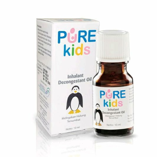 Pure Kids Baby Inhalant Decongestant oil / Pure BB With Ecalyptus Oil Aromatherapi 10ml