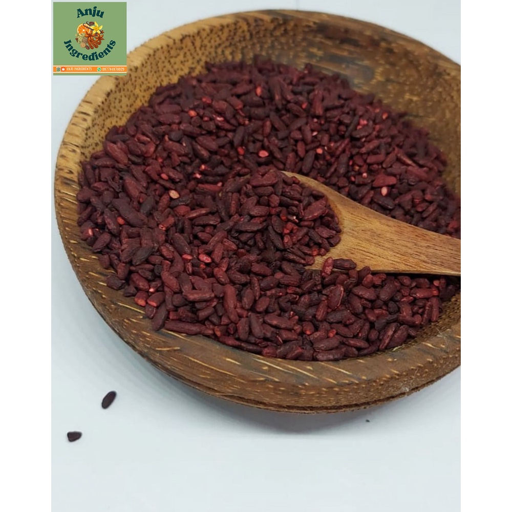 

Angkak Beras Merah / Red Yeast Rice 100gr-25gr