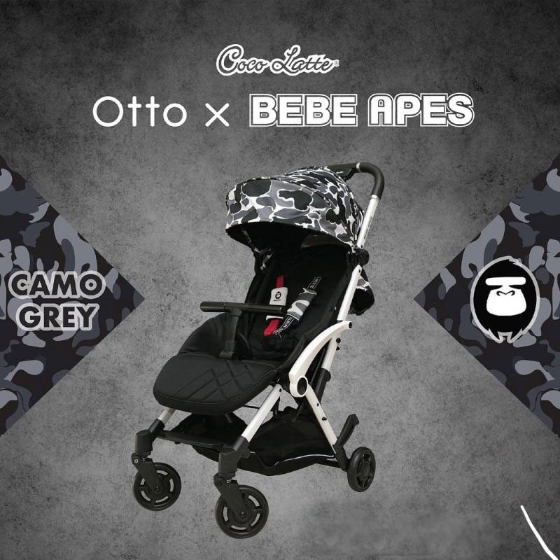 HARGA PROMO Kereta Bayi Stroller Cocolatte CLX 90 Otto X Bebe Apes Camo Grey