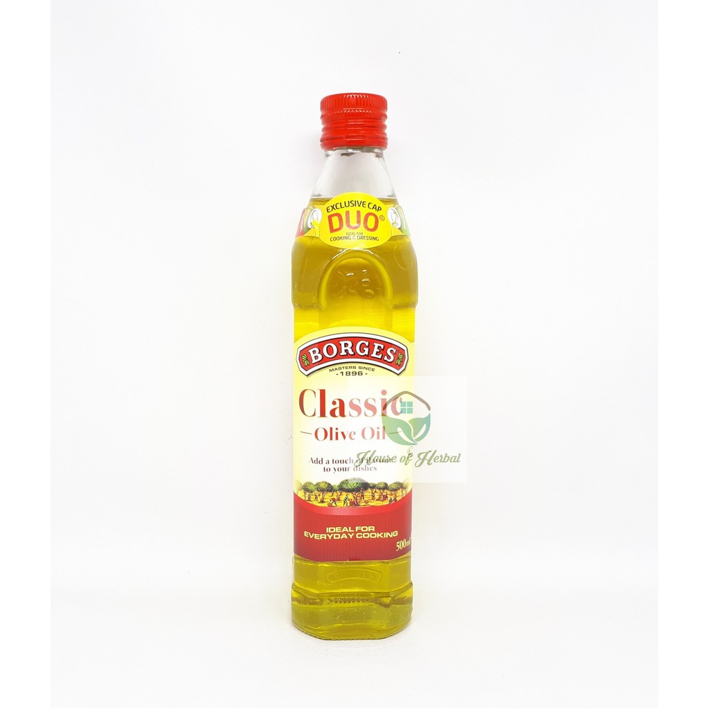Minyak Zaitun BORGES Extra Virgin Olive Oil 500 Ml Shopee Indonesia