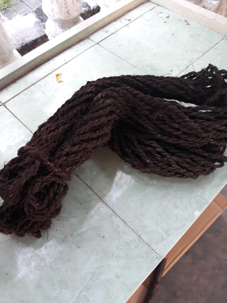 Tali Ijuk Hitam Anggrek Serabut Kelapa Tali Bambu  Tali Gasebo