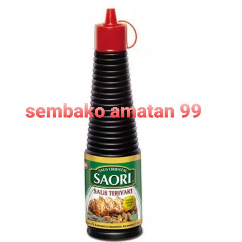 Saori Teriyaki Botol 133 Ml / SAORI 133ml Botol KECIL Saos Teriyaki