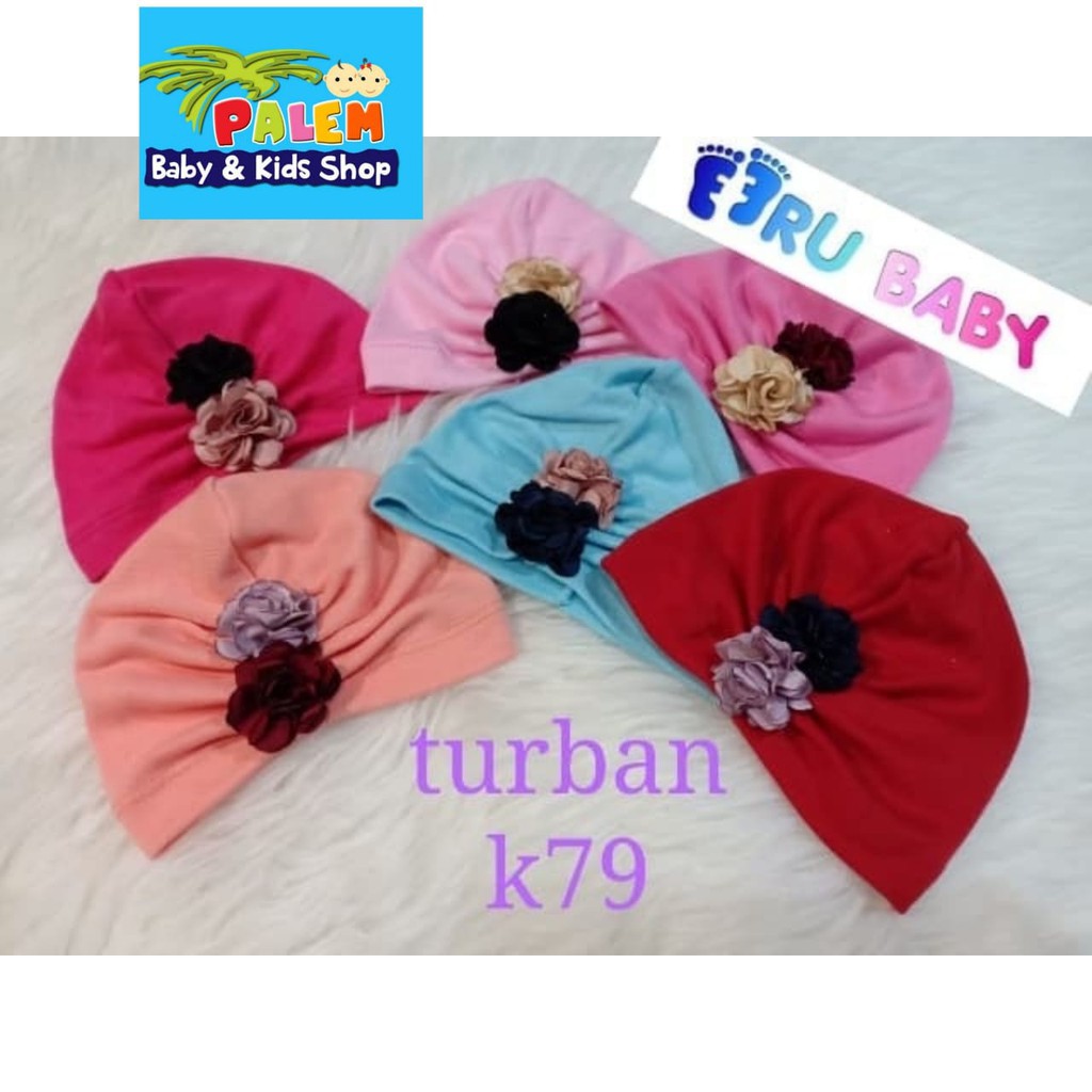 eeru baby turban anak K76 turban bayi