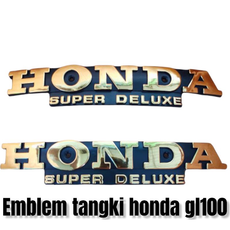 Emblem tangki honda gl100 honda gl125 badge honda gl100 honda gl125