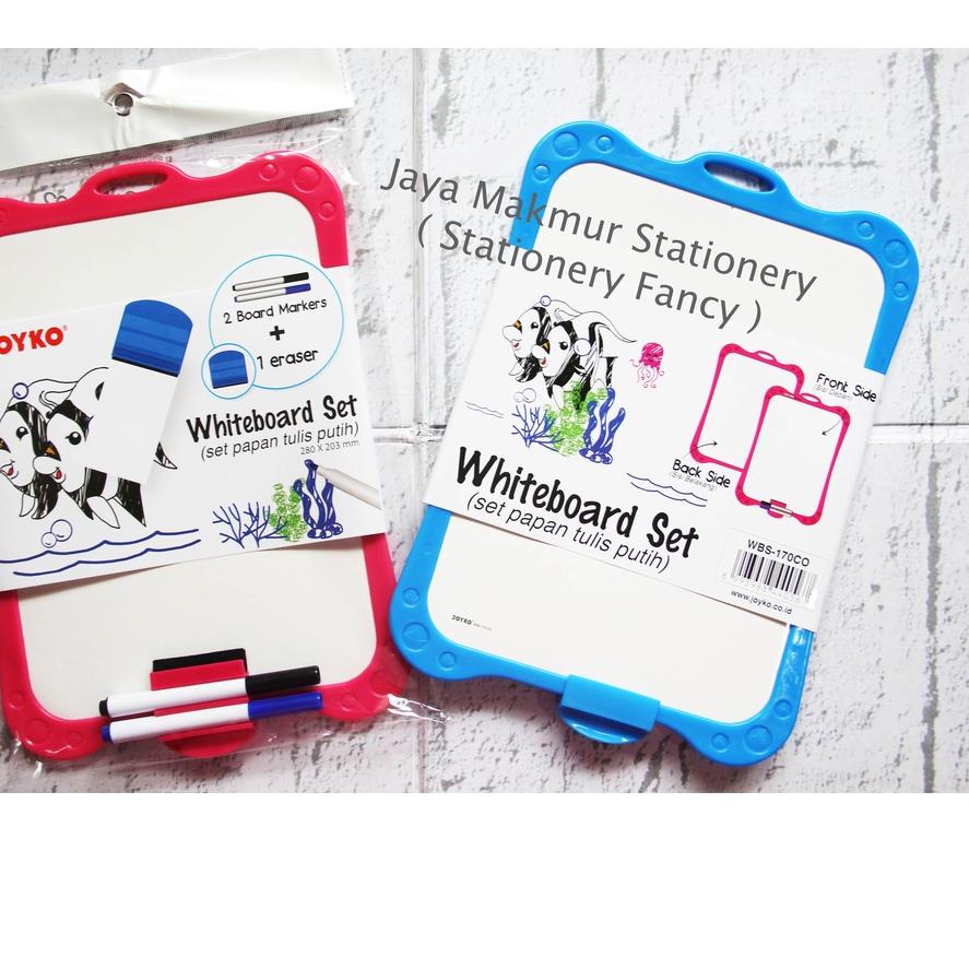 

Update! Papan Tulis Putih Set Whiteboard Set Joyko WBS-170CO