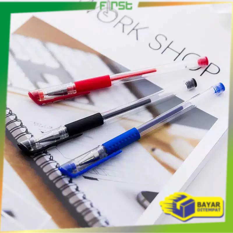 

*COD* FH-A5 (COD) Pena Gel/ Pulpen Gel MIMI 0.5mm Standard Pulpen Gel MIMI Alat tulis Stationary
