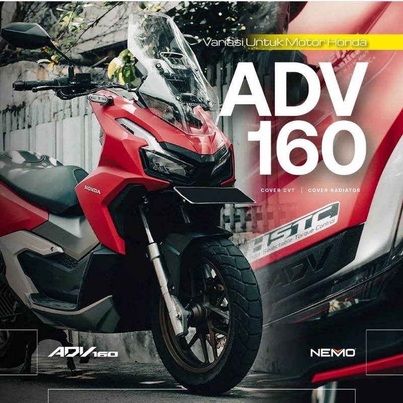 aksesoris cover carbon nemo honda ADV 160