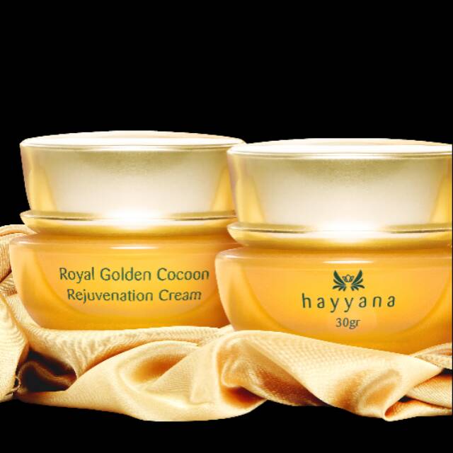 Hayyana Rejuvenation Cream-Royal Golden Cocoon Kepompong Emas